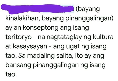 tawag sa lupang sinilangan
